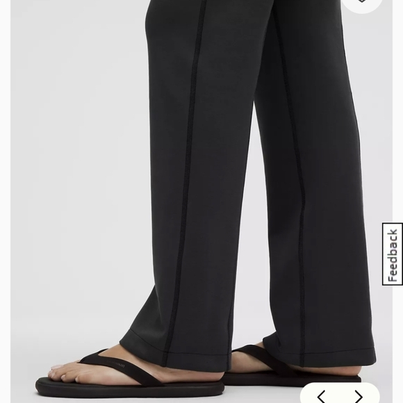 Lululemon Softstreme High-Rise Straight-Leg Pant Black - Picture 6 of 12